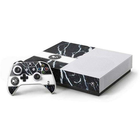 NBA Atlanta Hawks Marble Xbox One S All-Digital Edition Bundle Skin