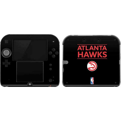NBA Atlanta Hawks Standard - Black Nintendo 2DS Skin