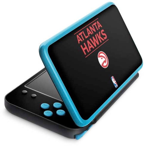 NBA Atlanta Hawks Standard - Black Nintendo 2DS XL (2017) Skin