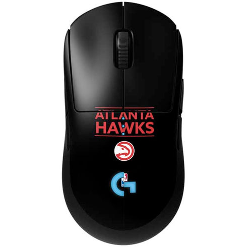 NBA Atlanta Hawks Standard - Black G Pro Wireless Gaming Mouse Skin