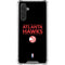 NBA Atlanta Hawks Standard - Black Galaxy A17 Clear Case