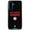 NBA Atlanta Hawks Standard - Black Galaxy A36 5G Clear Case