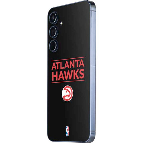 NBA Atlanta Hawks Standard - Black Galaxy A36 5G Skin
