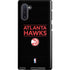 NBA Atlanta Hawks Standard - Black Galaxy Cases