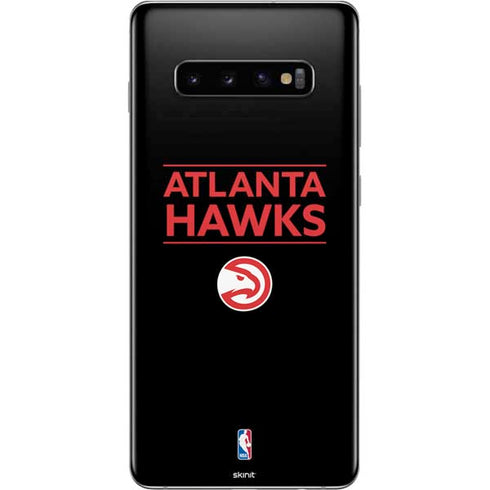 NBA Atlanta Hawks Standard - Black Galaxy S10 Plus Skin