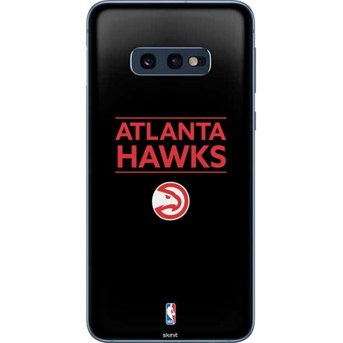 NBA Atlanta Hawks Standard - Black Galaxy S10e Skin