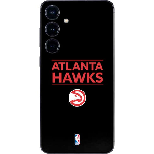 NBA Atlanta Hawks Standard - Black Galaxy S25 Plus Skin