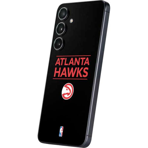 NBA Atlanta Hawks Standard - Black Galaxy S24 Skin