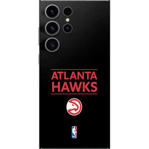 NBA Atlanta Hawks Standard - Black Galaxy S24 Ultra Skin