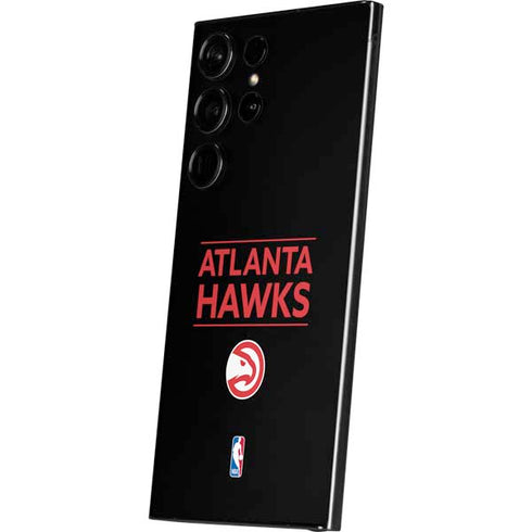 NBA Atlanta Hawks Standard - Black Galaxy S25 Ultra Skin