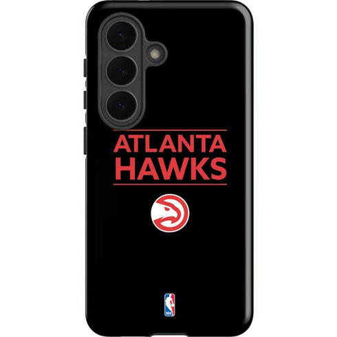 NBA Atlanta Hawks Standard - Black Galaxy S26 Plus Impact Case