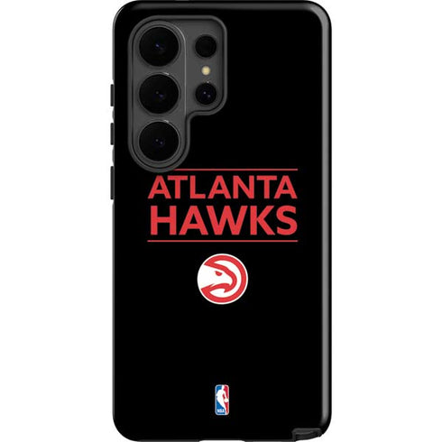 NBA Atlanta Hawks Standard - Black Galaxy S26 Ultra Impact Case