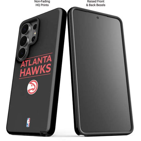 NBA Atlanta Hawks Standard - Black Galaxy S26 Ultra Impact Case
