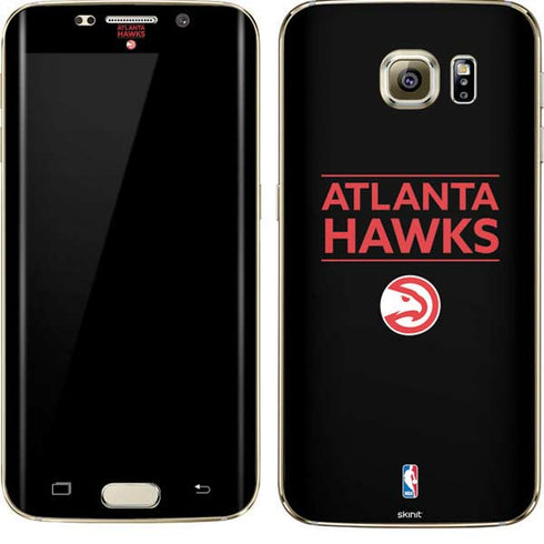 NBA Atlanta Hawks Standard - Black Galaxy S7 Edge Skin