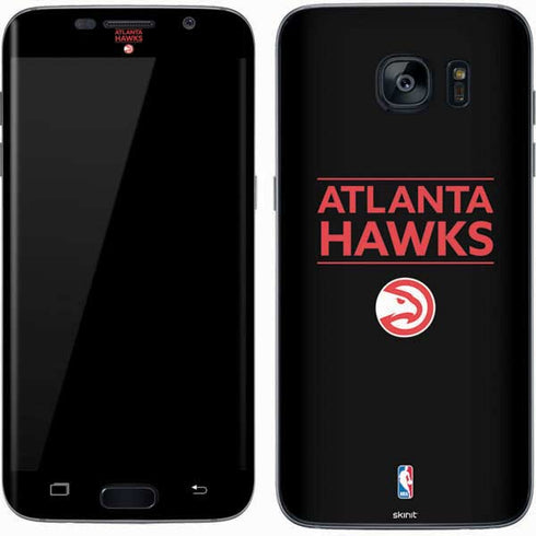 NBA Atlanta Hawks Standard - Black Galaxy S7 Skin