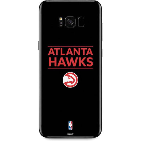 NBA Atlanta Hawks Standard - Black Galaxy S8 Plus Skin