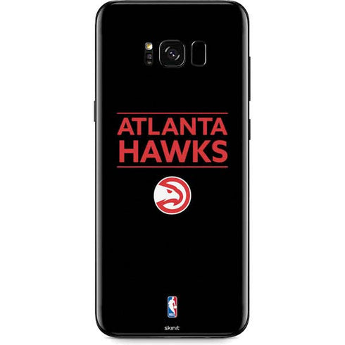 NBA Atlanta Hawks Standard - Black Galaxy S8 Skin