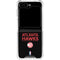 NBA Atlanta Hawks Standard - Black Galaxy Z Flip6 Clear Case