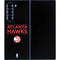 NBA Atlanta Hawks Standard - Black Galaxy Z Fold6 Skin