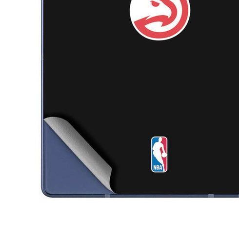 NBA Atlanta Hawks Standard - Black Galaxy Z Fold6 Skin