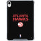 NBA Atlanta Hawks Standard - Black iPad 11th Gen (2025) Clear Case
