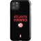 NBA Atlanta Hawks Standard - Black iPhone Cases