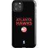 NBA Atlanta Hawks Standard - Black iPhone Cases