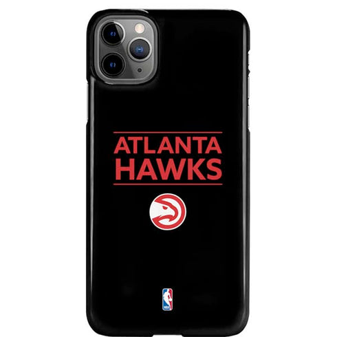 NBA Atlanta Hawks Standard - Black iPhone Cases