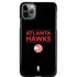 NBA Atlanta Hawks Standard - Black iPhone Cases