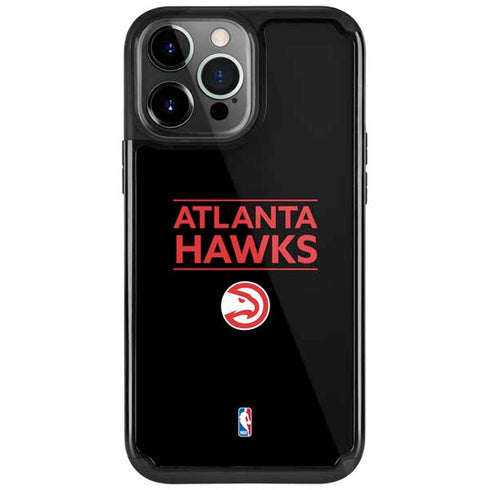 NBA Atlanta Hawks Standard - Black iPhone Cases