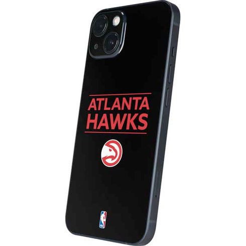 NBA Atlanta Hawks Standard - Black iPhone Skins