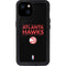 NBA Atlanta Hawks Standard - Black iPhone 15 Plus Waterproof Case