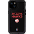 NBA Atlanta Hawks Standard - Black iPhone 15 Plus Waterproof Case
