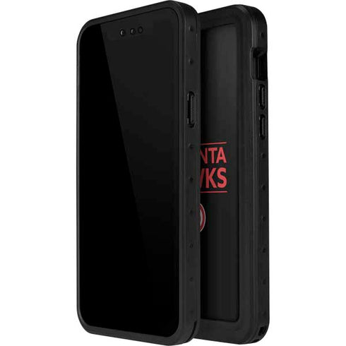 NBA Atlanta Hawks Standard - Black iPhone 15 Plus Waterproof Case