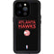 NBA Atlanta Hawks Standard - Black iPhone 15 Pro Waterproof Case