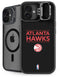 NBA Atlanta Hawks Standard - Black iPhone 16 Kickstand Case