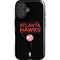 NBA Atlanta Hawks Standard - Black iPhone 16 Magsafe Impact Case