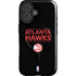 NBA Atlanta Hawks Standard - Black iPhone 16 Magsafe Impact Case