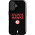NBA Atlanta Hawks Standard - Black iPhone 16 Plus Impact Case