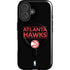 NBA Atlanta Hawks Standard - Black iPhone 16 Plus Magsafe Impact Case