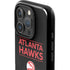NBA Atlanta Hawks Standard - Black iPhone 16 Pro Impact Case