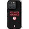 NBA Atlanta Hawks Standard - Black iPhone 16 Pro Max Impact Case