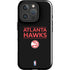 NBA Atlanta Hawks Standard - Black iPhone 16 Pro Max Impact Case