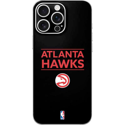 NBA Atlanta Hawks Standard - Black iPhone 16 Pro Max Skin