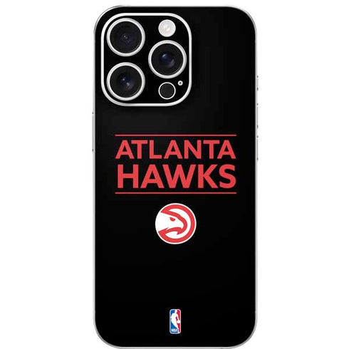 NBA Atlanta Hawks Standard - Black iPhone 16 Pro Skin