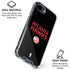 NBA Atlanta Hawks Standard - Black iPhone 16e Clear Case