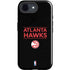 NBA Atlanta Hawks Standard - Black iPhone 16e Impact Case