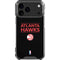 NBA Atlanta Hawks Standard - Black iPhone 18 Pro Max Clear Case