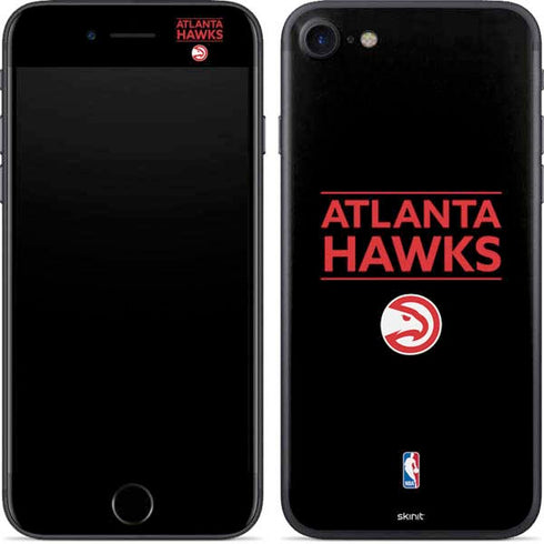 NBA Atlanta Hawks Standard - Black iPhone 7 Skin