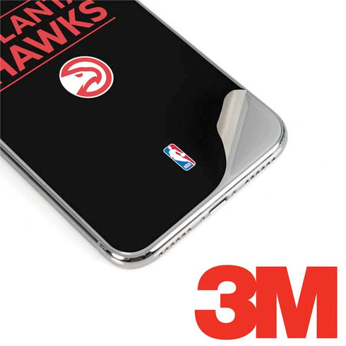 NBA Atlanta Hawks Standard - Black iPhone XS Max Skin